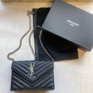 Black Saint Laurent bag